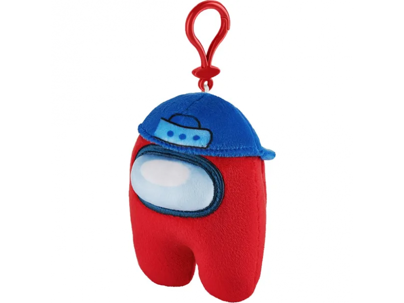 AMONG US - Clip On Plush Coleccionable Rojo - AU7204