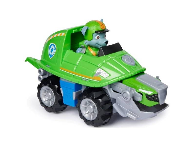 PAW PATROL - Vehculo Jungle Pups + Figura Rocky - 17776