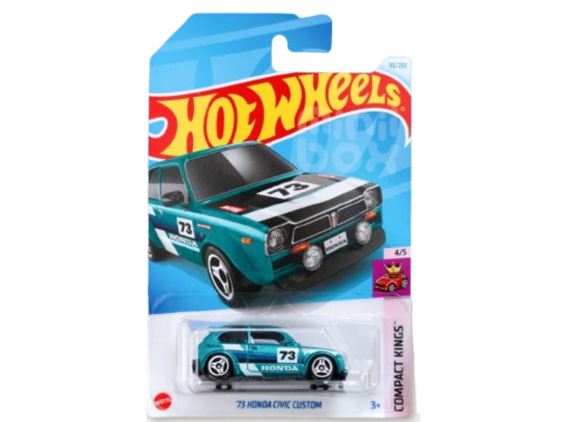 HOT WHEELS - Vehculo 73 Honda Civic Custom - C4982