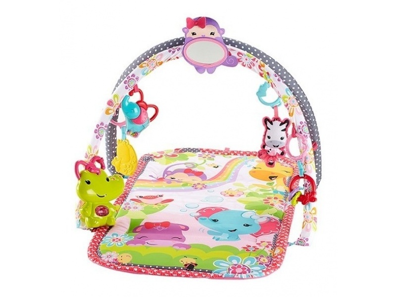 Fisher Price Gimnasio Musical 3 En 1 Rosa Dfp64 Fisher Price