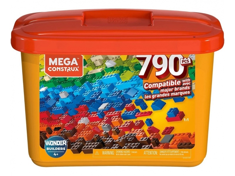 MEGACONSTRUX - Mega Caja De Construccin 790 Piezas - GJD24