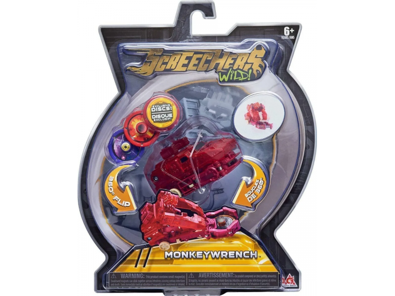SCREECHER WILD - Vehculo Transformable Monkeywrench - 683120