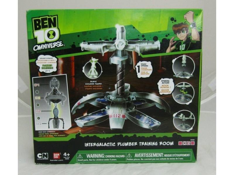 Ben 10 - Figuras Vinyl INTERGALACTIC PLUMBER TRAINING ROOM 32360