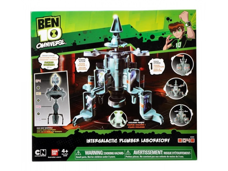 Ben 10 - Playset 32360 Plumber Laboratory