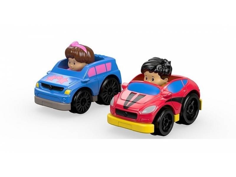 Fisher Price - Little People Wheelies Packx2 Suv y Coupe Drh01-dtl64